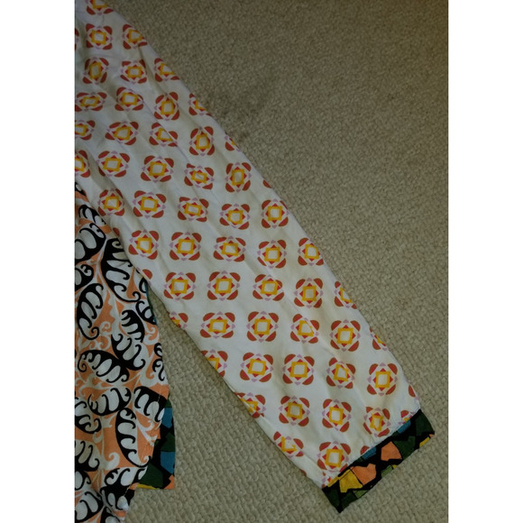 NWOT Womens Top-MAEVE BY ANTHROPOLOGIE-"The Bennet Patchwork buttondown shirt"-L - Picture 3 of 4